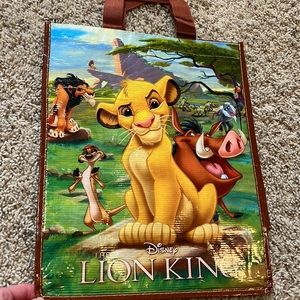 BNWOT exclusive Disney Lion King tote bag